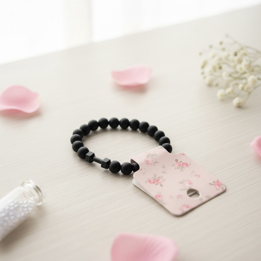 ✨5/$25✨ Black Beaded Bracelet NWOT